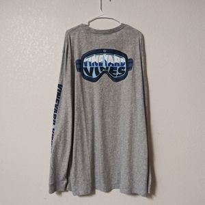 New Vineyard Vines Winter Long Sleeve Gray Men's